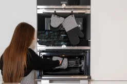 Ovenwant Ziczac Venton Black (Set van 2)