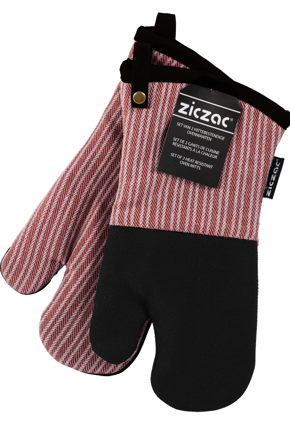 Ovenwant Ziczac Venton Red (Set van 2)