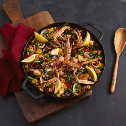 Staub Paellapan Zwart Hot