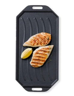 Cozze Pan met Serveerplank Gietijzer / Bamboe 16,5 cm New