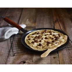 Staub Pannenkoekenpan Houten Greep Zwart 28 cm Clearance