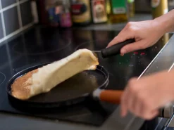 Pannenkoekpan Ronneby Bruk Maestro Houten Greep