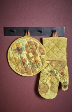Beddinghouse x Van Gogh Museum Pannenlap Sunflower Yellow (Set van 2) Sale