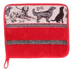 Bunzlau Castle Pannenlap Hond Rood Outlet