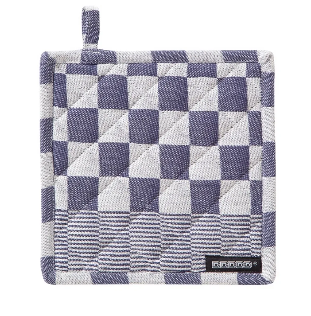 DDDDD Pannenlap Barbeque Blue 21 x 21 cm (2-Delig) Outlet
