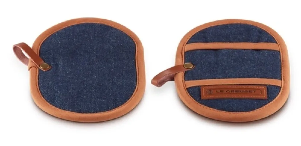 Le Creuset Pannenlap Denim Hot