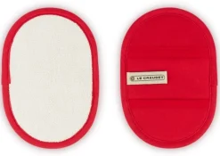 Le Creuset Pannenlap Kersenrood Outlet
