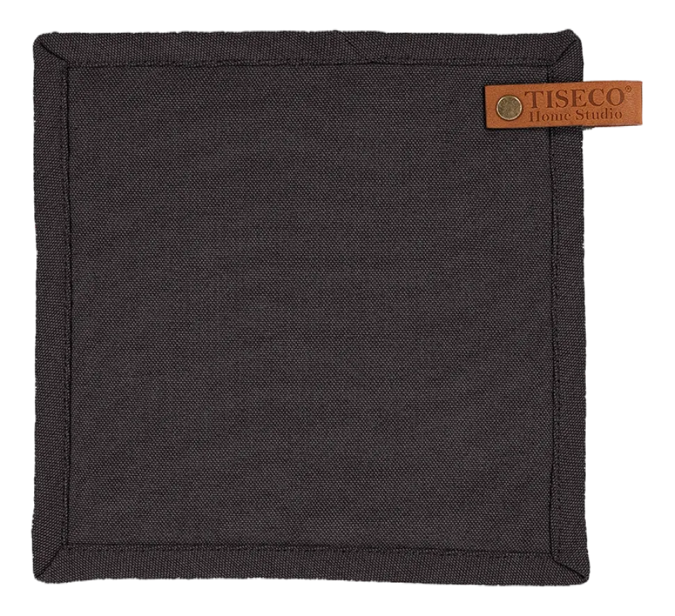 Pannenlap Tiseco Home Studio Havana Black (Set van 2)