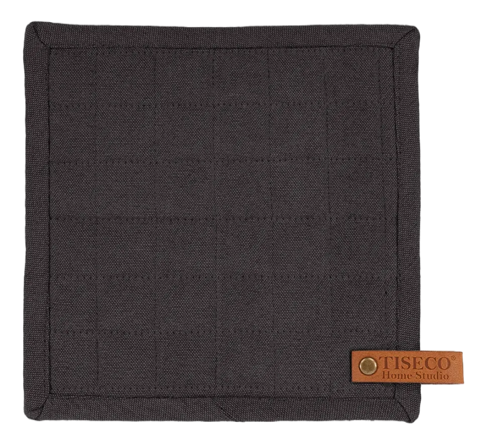 Pannenlap Tiseco Home Studio Havana Black (Set van 2)