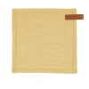 Pannenlap Tiseco Home Studio Havana Ochre Yellow (Set van 2)