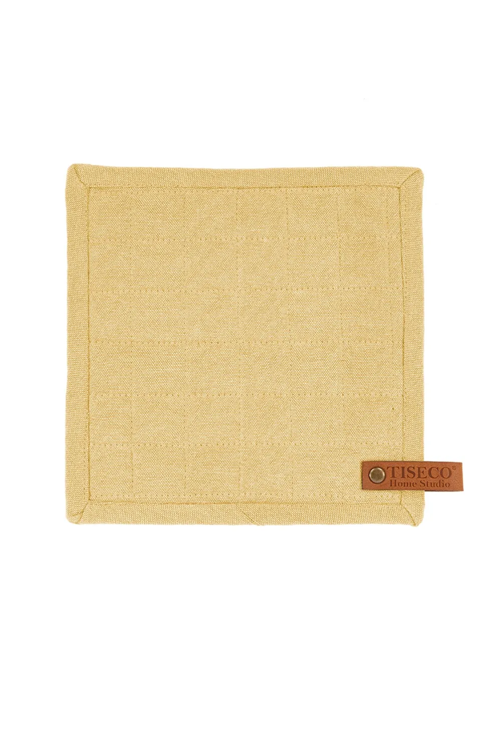 Pannenlap Tiseco Home Studio Havana Ochre Yellow (Set van 2)