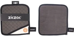 Pannenlap ZicZac Magnet Grijs