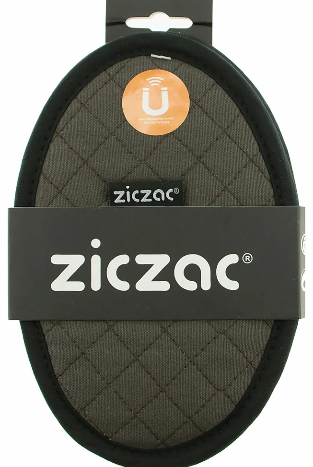 ZicZac Pannenlap Magnet Grijs (set van 2) Outlet