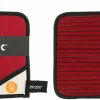 Pannenlap ZicZac Magnet Rood