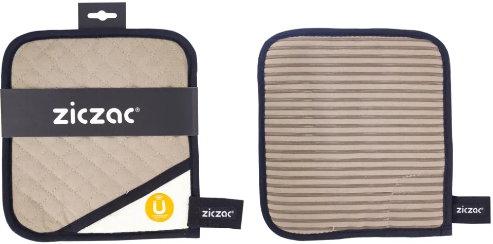 ZicZac Pannenlap Magnet Taupe Sale