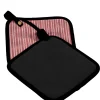 ZicZac Pannenlap Venton Red (Set van 2) Sale