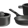 Pannenset Antikleef BergHOFF Leo Line Stone + (5-delig)