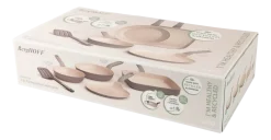 BergHOFF Pannenset Antikleef met Spatel Leo Line (4-delig) Hot