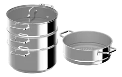 Pannenset BergHOFF DiNA Helix (5-Delig)