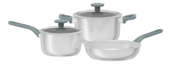 BergHOFF Pannenset LEO Bolt Ocean (5-Delig) Hot
