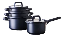 Pannenset BK Flow Cool Black (4-delig)