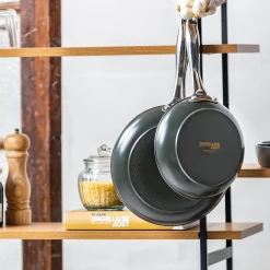 Pannenset Dagelijkse Kost Door Jeroen Meus Met Keramische Antikleeflaag 20 cm & 28 cm (2-delig)