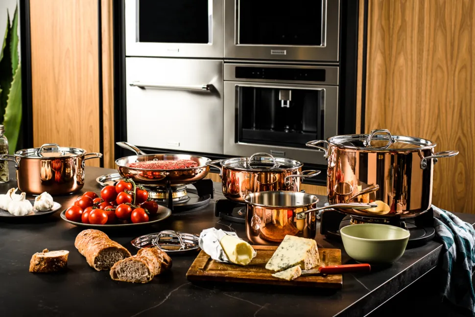 Pannenset Ducq Copper (4-Delig)