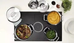 Pannenset Fissler Original Profi Collection Met Serveerpan en RVS Deksels (5-Delig)