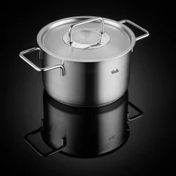 Pannenset Fissler Pure Collection Met RVS Deksels (5-Delig)
