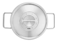 Pannenset Fissler Pure Collection Met RVS Deksels (5-Delig)