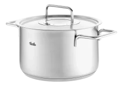 Pannenset Fissler Pure Collection Met RVS Deksels (5-Delig)