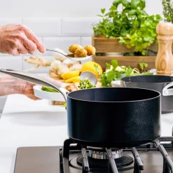 Pannenset Greenpan Copenhagen Met Keramische Antikleeflaag 16 cm, 18 cm & 20 cm (3-delig)