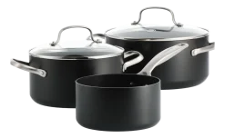 Pannenset Greenpan Copenhagen Met Keramische Antikleeflaag 16 cm, 18 cm & 20 cm (3-delig)