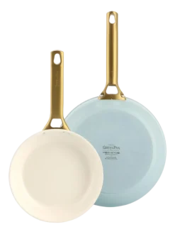 Pannenset GreenPan Padova Light Blue Met Keramische Antikleeflaag 20 / 26 cm (2-Delig)