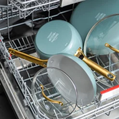 Pannenset GreenPan Padova Smokey Blue Met Keramische Antikleeflaag 26 / 30 cm (2-Delig)