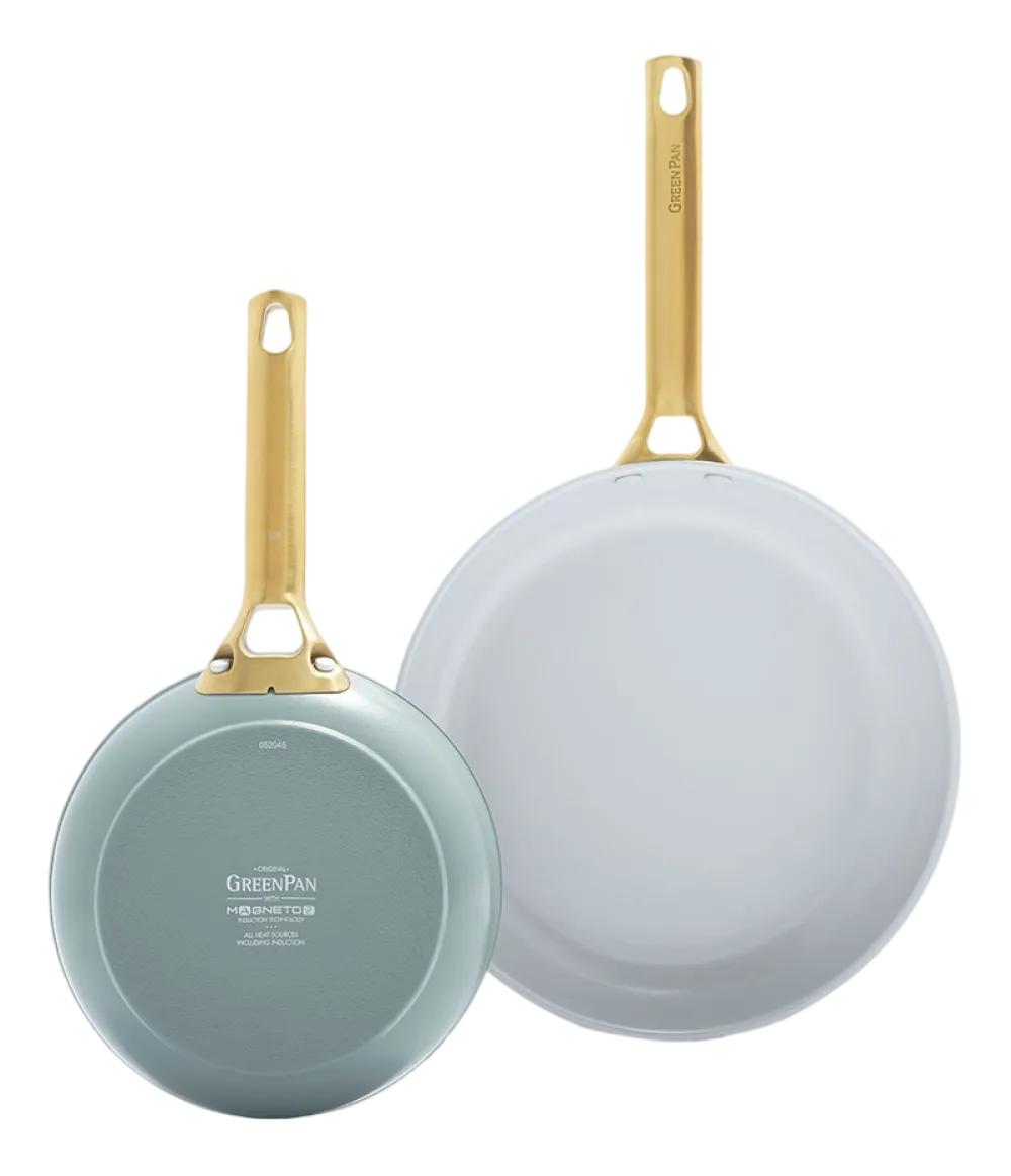 GreenPan Pannenset Padova Smokey Blue Met Keramische Antikleeflaag Discount