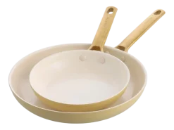 Pannenset GreenPan Padova Sunshine Yellow Met Keramische Antikleeflaag 20 / 26 cm (2-Delig)