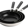 Pannenset KitchenAid Classic Stainless Steel 20 cm, 24 cm & 28 cm (3-delig)