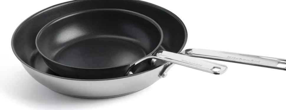 Pannenset Koekenpan KitchenAid Multiply 24/28 cm