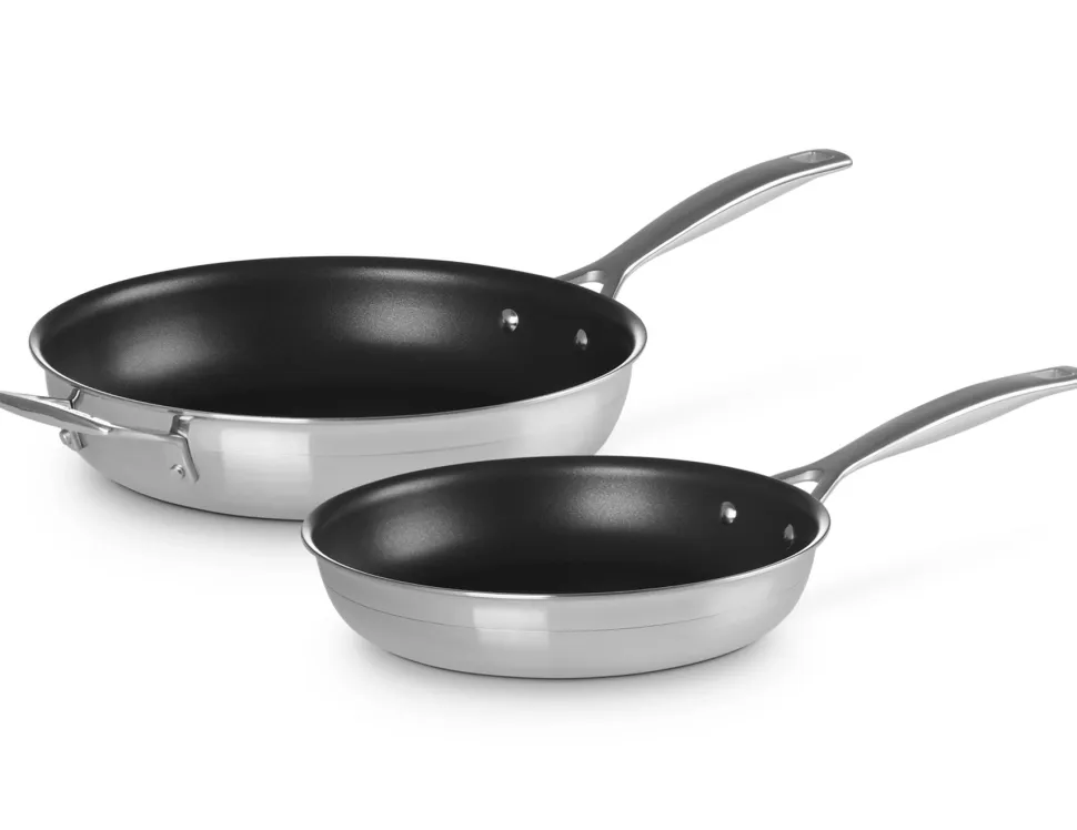 Pannenset Le Creuset Stainless Steel (2-delig)