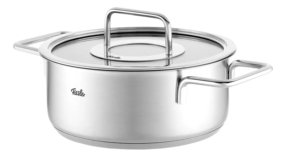 Fissler Pannenset met Glasdeksels Pure Collection New