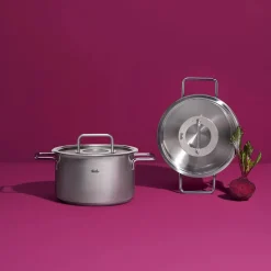 Fissler Pannenset met Glasdeksels Pure Collection New