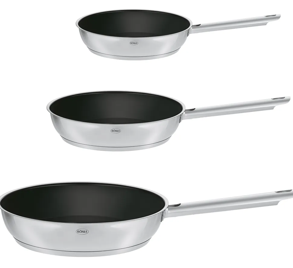 Pannenset Rösle Elegance Koekenpan 3 stuks