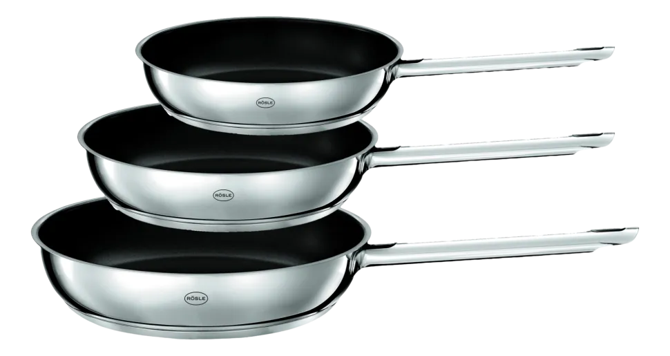 Pannenset Rösle Pure Elements PTFE ProResist (3-Delig)