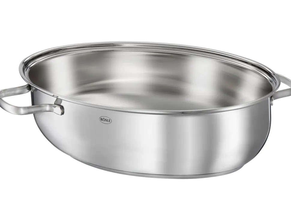Pan Rösle Elegance Braadpan met deksel 42,5 c 31 cm / 8L