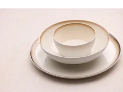 Bitz Pastabord Gastro White / Cream 20 cm (Set van 6)