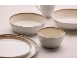 Bitz Pastabord Gastro White / Cream 20 cm (Set van 6)