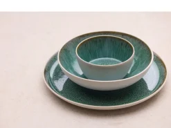 Bitz Pastabord Gastro White / Green 20 cm (Set van 6) New