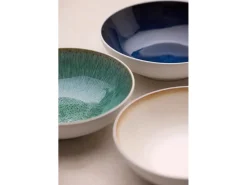Bitz Pastabord Gastro White / Green 20 cm (Set van 6) New