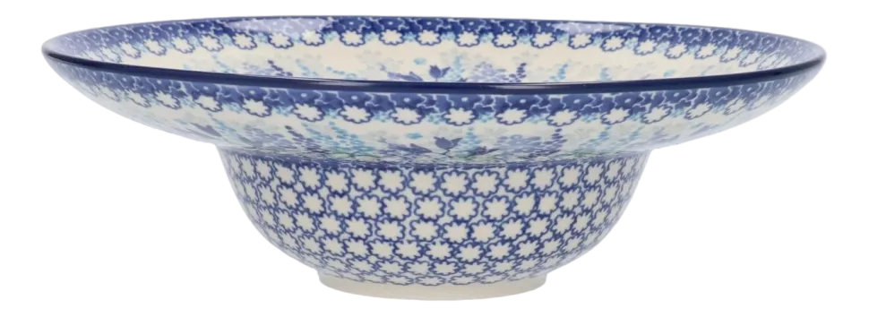 Pastabord Bunzlau Castle Blue Garden 25 cm